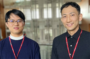 メディシナルケミスト職 薬学系研究科・薬科学専攻卒 薛 贇唯さん / 薬学部・薬学研究科卒 今出 慧海さん